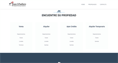 Desktop Screenshot of pagliaropropiedades.com.ar